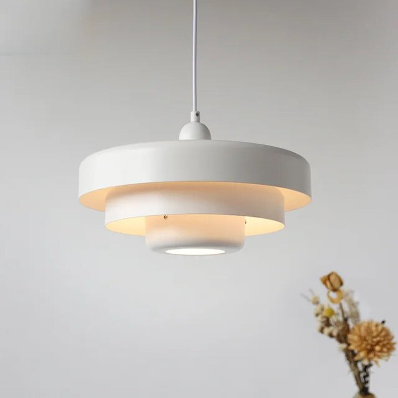 Vintage Italian Pendant Light – Elegant Orange & Green Hanging Light for Modern Homes