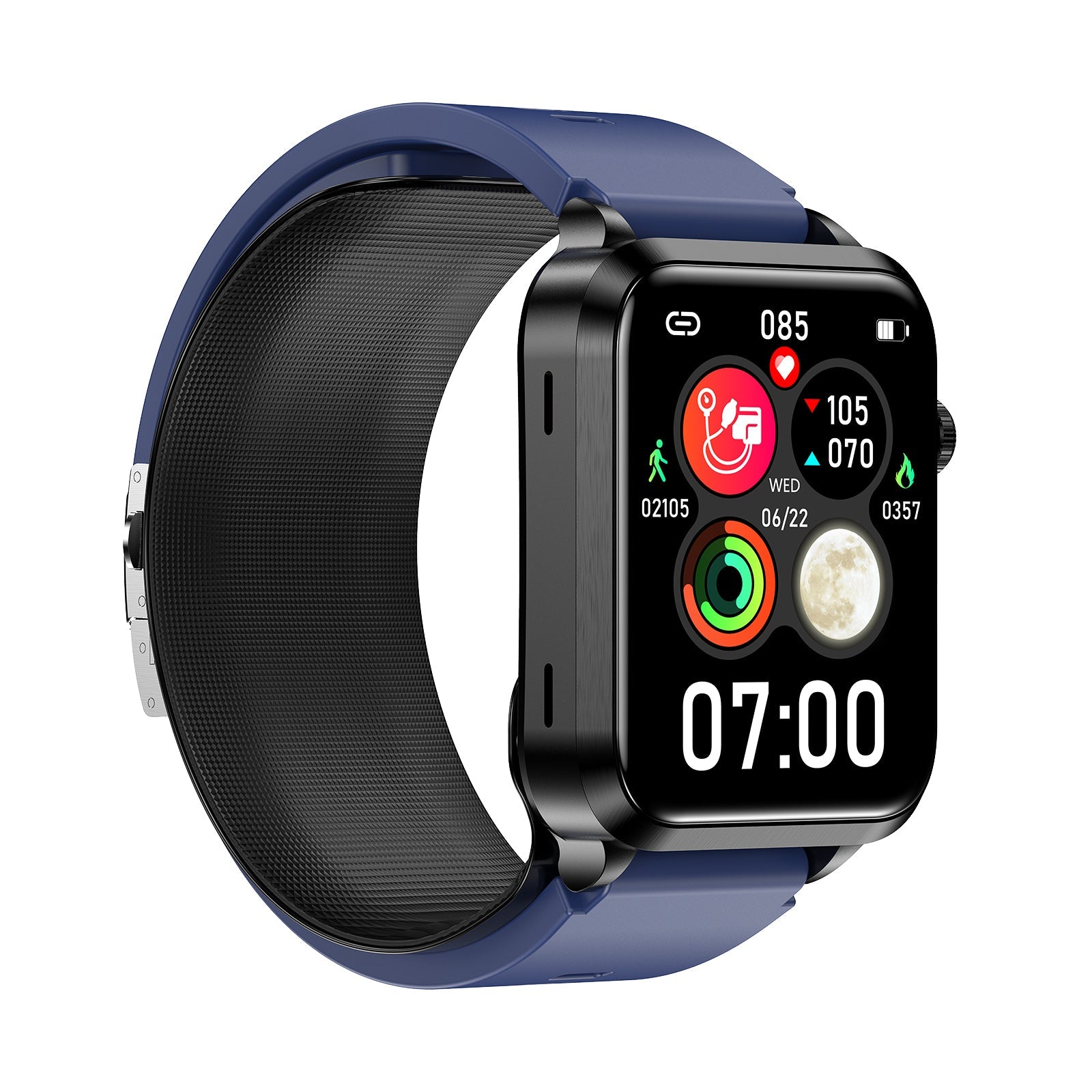 KHP1 Blood Pressure Smart Watch with Air Bags Cuff ECG Wrist BP Monitor