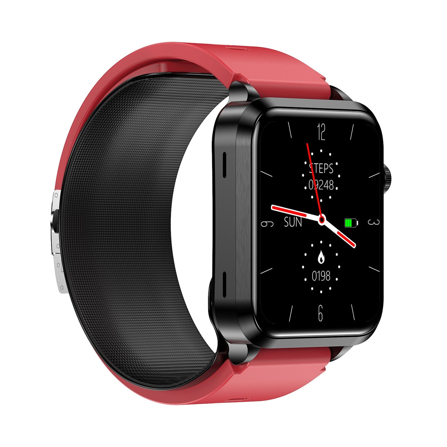 KHP1 Blood Pressure Smart Watch with Air Bags Cuff ECG Wrist BP Monitor