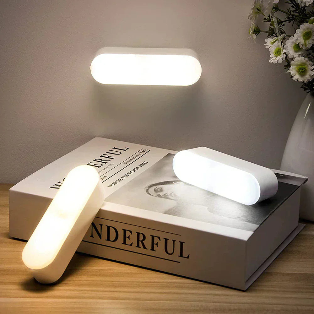 Smart Motion Sensor Wall Lamp | Wireless, Rechargeable & Ideal for Dark Corridors and Stairwells