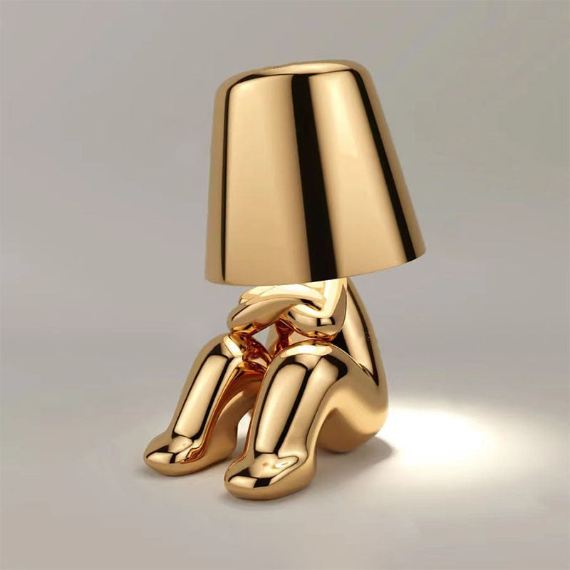 LED Flush Mount Ceiling Light - Gold Circular Fixture for Dining Room & Low Ceilings - Last Stock Available
