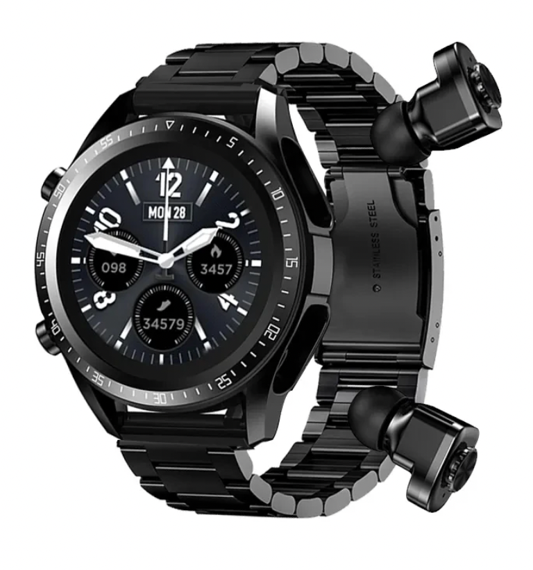 Pro Smartwatch w/ Earbuds