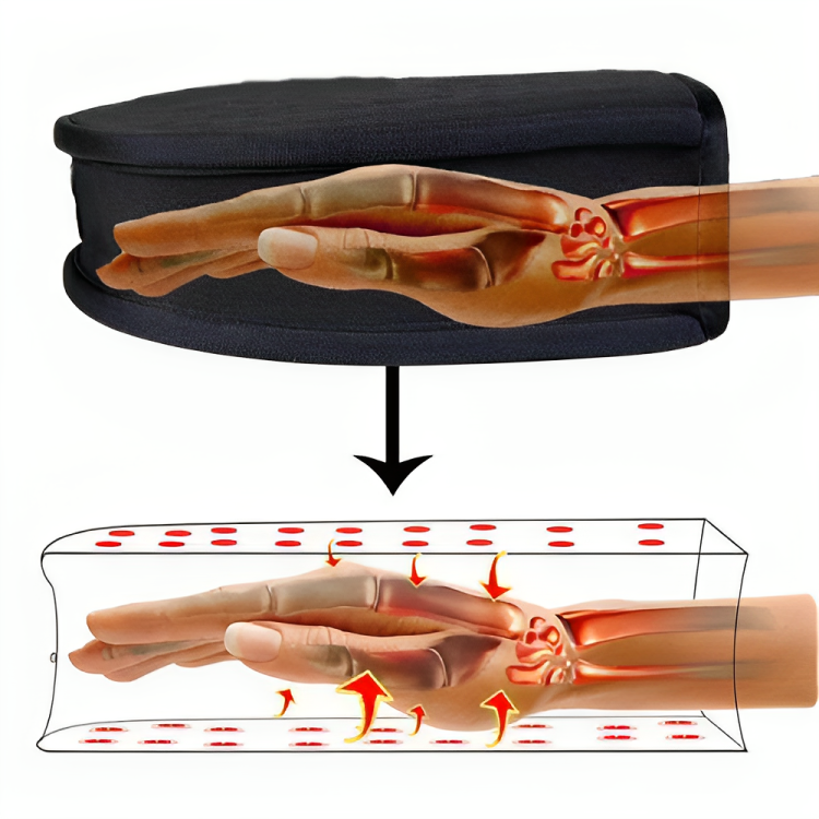 Arthritis Treatment Gloves Red Light Therapy Wrist Near Infrared Hands Pain Relief Glove