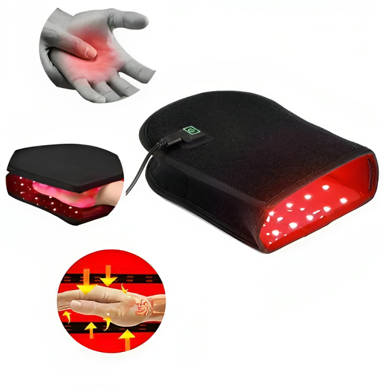 Arthritis Treatment Gloves Red Light Therapy Wrist Near Infrared Hands Pain Relief Glove