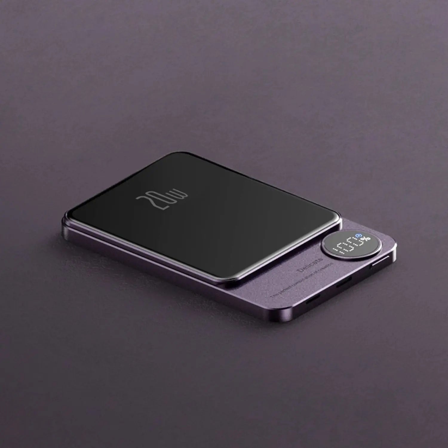 Sleek Magnetic Fast Charging Power Bank – Wireless, High-Capacity Backup Battery for All Devices