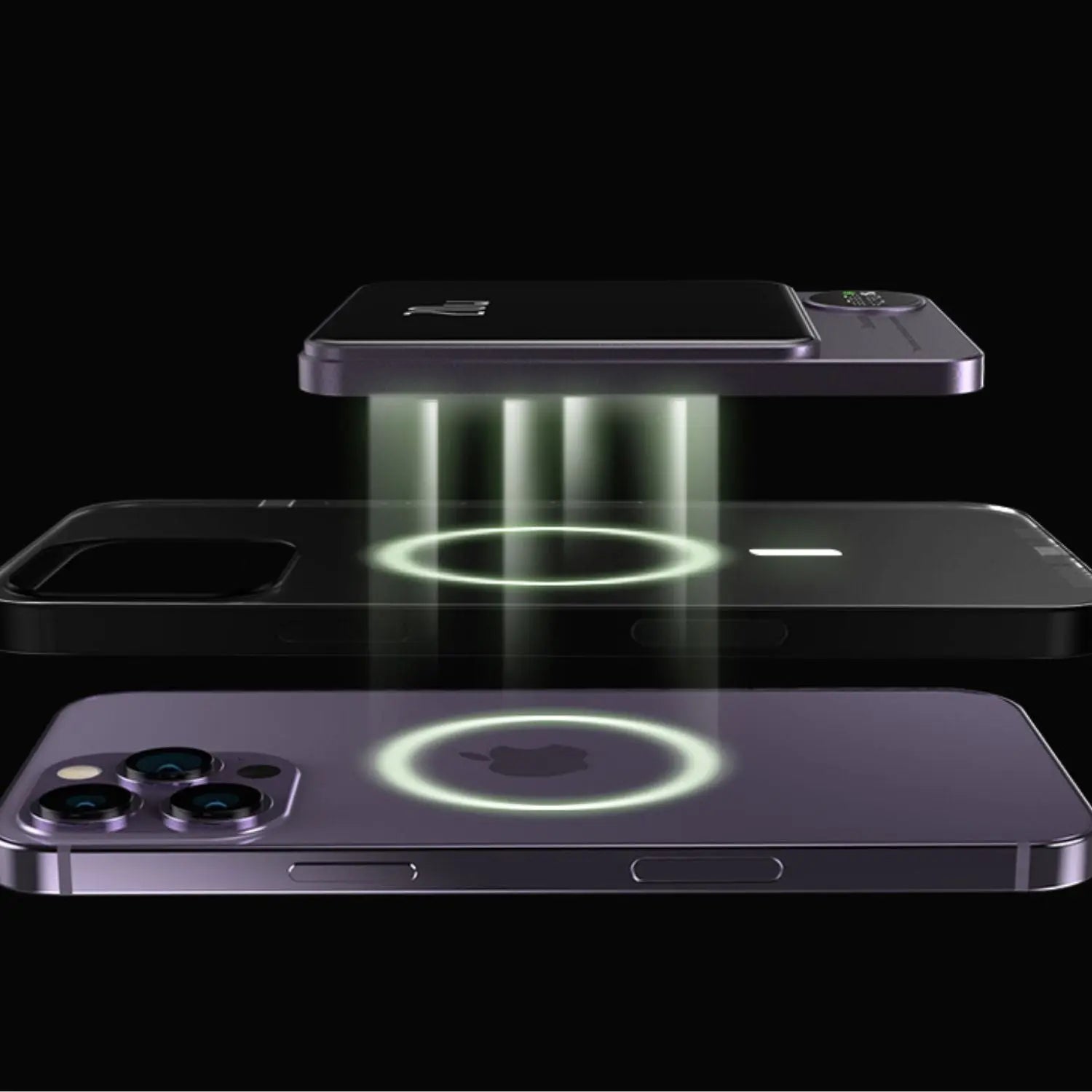 Sleek Magnetic Fast Charging Power Bank – Wireless, High-Capacity Backup Battery for All Devices
