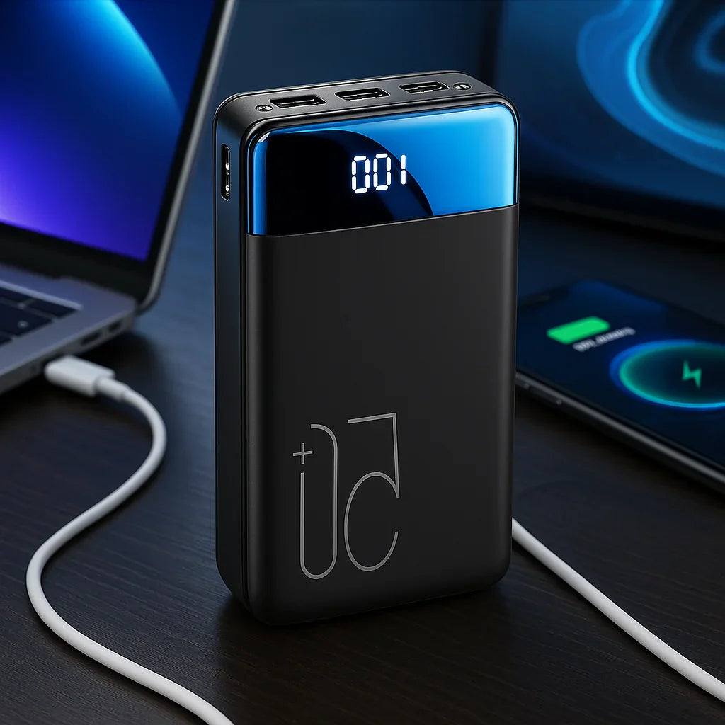 100,000mAh Power Bank with Super Fast Charging for Phones, Tablets, and Laptops - High Capacity Portable Charger