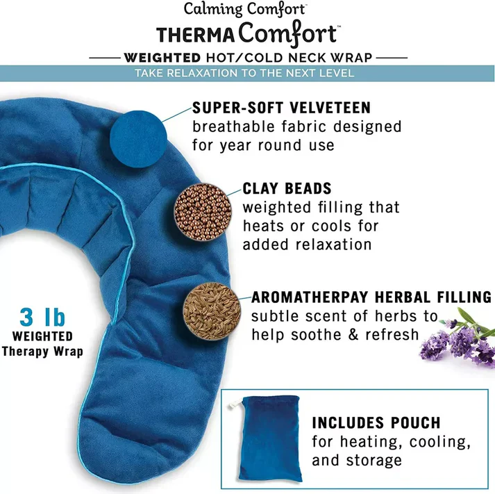 Weighted Neck and Shoulder Wrap-Hot & Cold Therapy