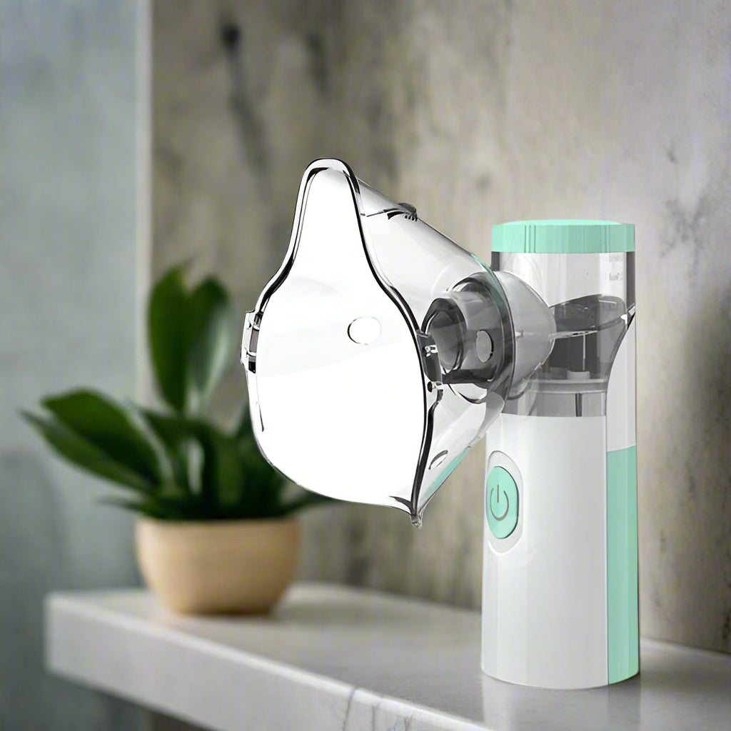 Portable Nebulizer for Asthma Relief | Compact Handheld Inhaler for Home & Travel Use