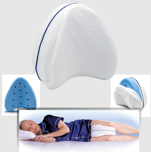 knee and leg pillow with memory foam