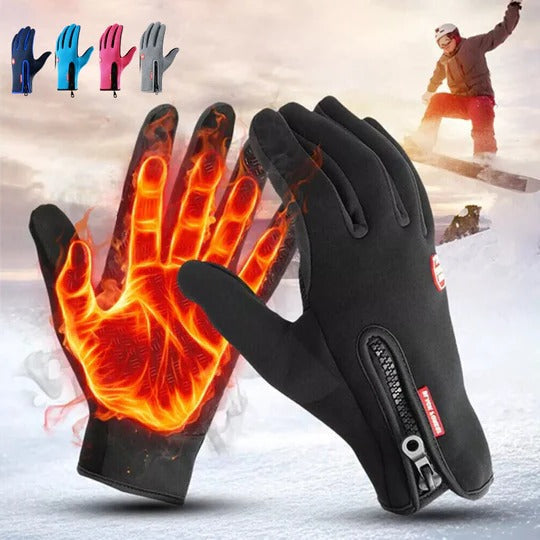 Unisex Heated Winter Sports Thermal Hand Gloves