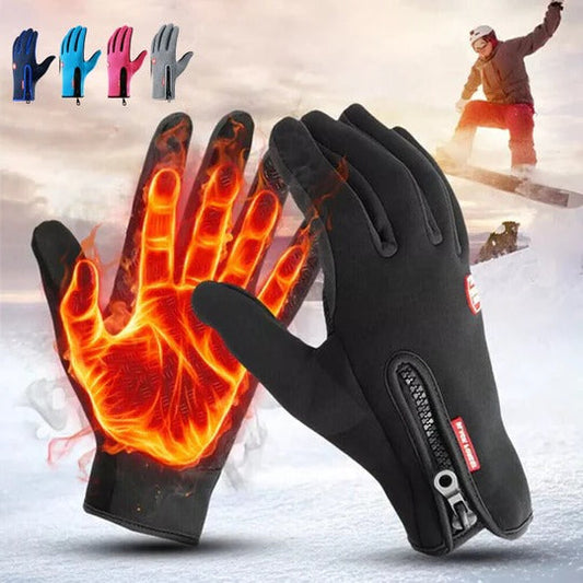 Unisex Heated Winter Sports Thermal Hand Gloves