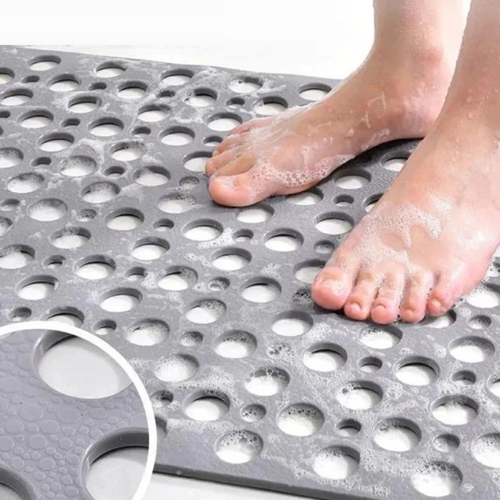 Antislip Shower Mat | Hygienic, Mold Resistant & Comfortable for Safe Bathroom Use