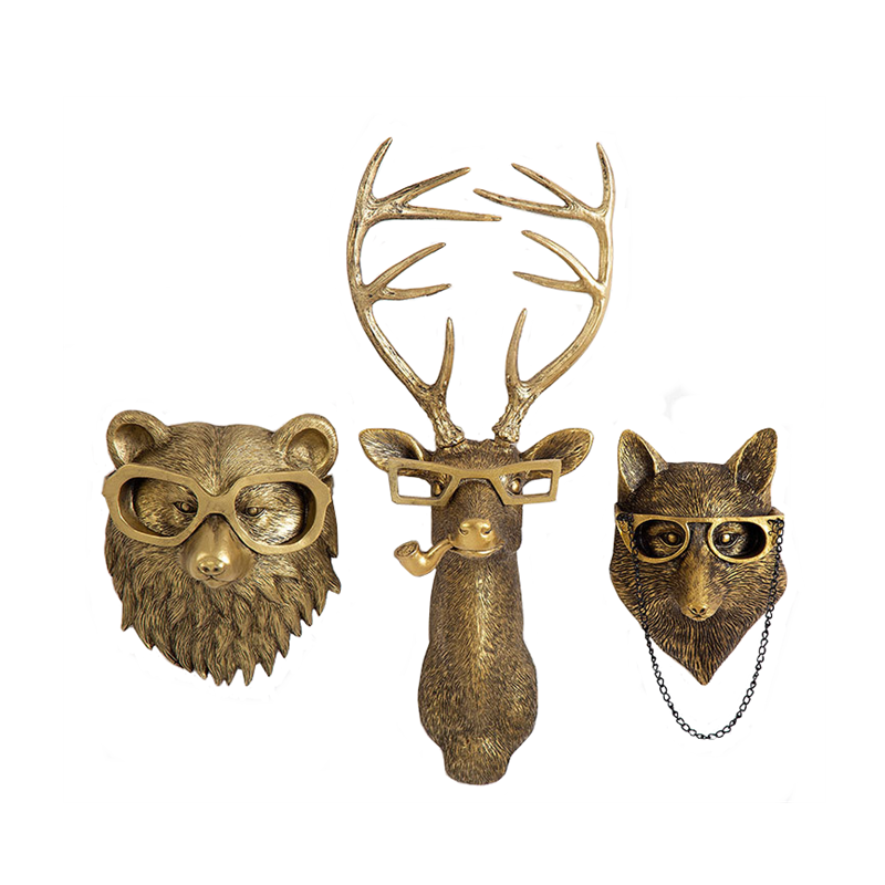 Realistic Frankie Deer Head Wall Mount for Rustic Home Decor & Cabin Wall Art