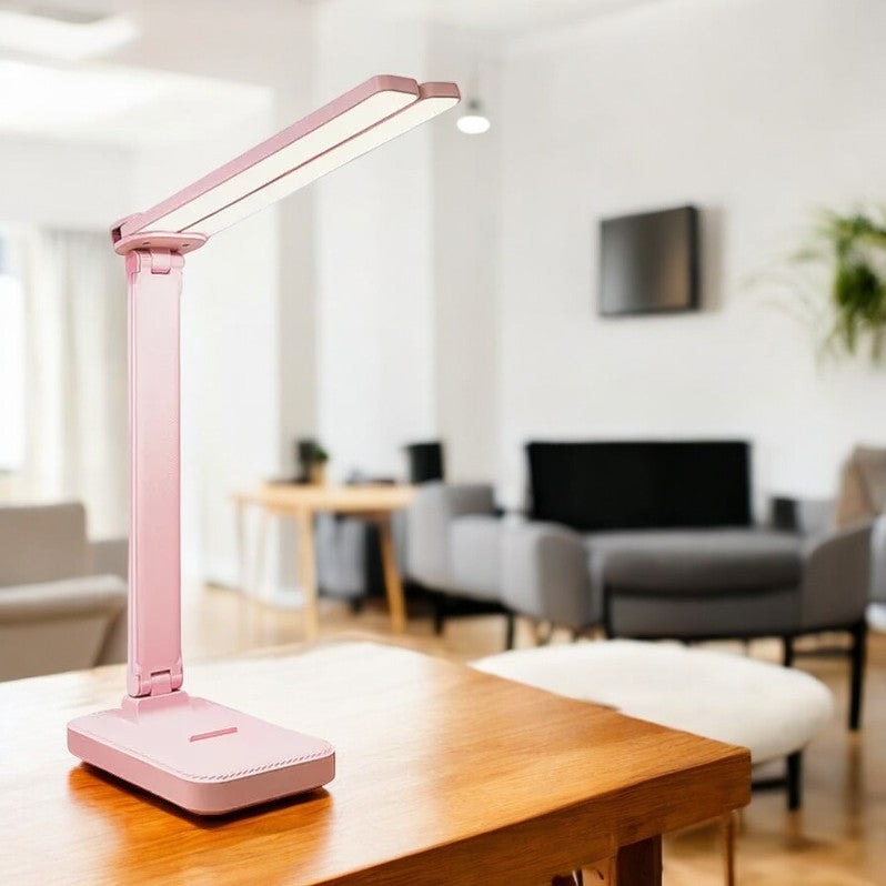 LED Table Lamp | Reading Light | USB Rechargeable. Dimmable & Touch-Controlled for Reading