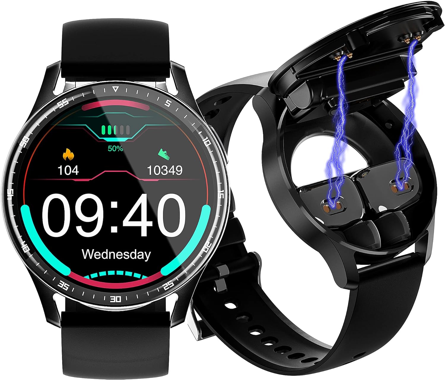 Warrior Tactical Pro Smartwatch w/ Earbuds