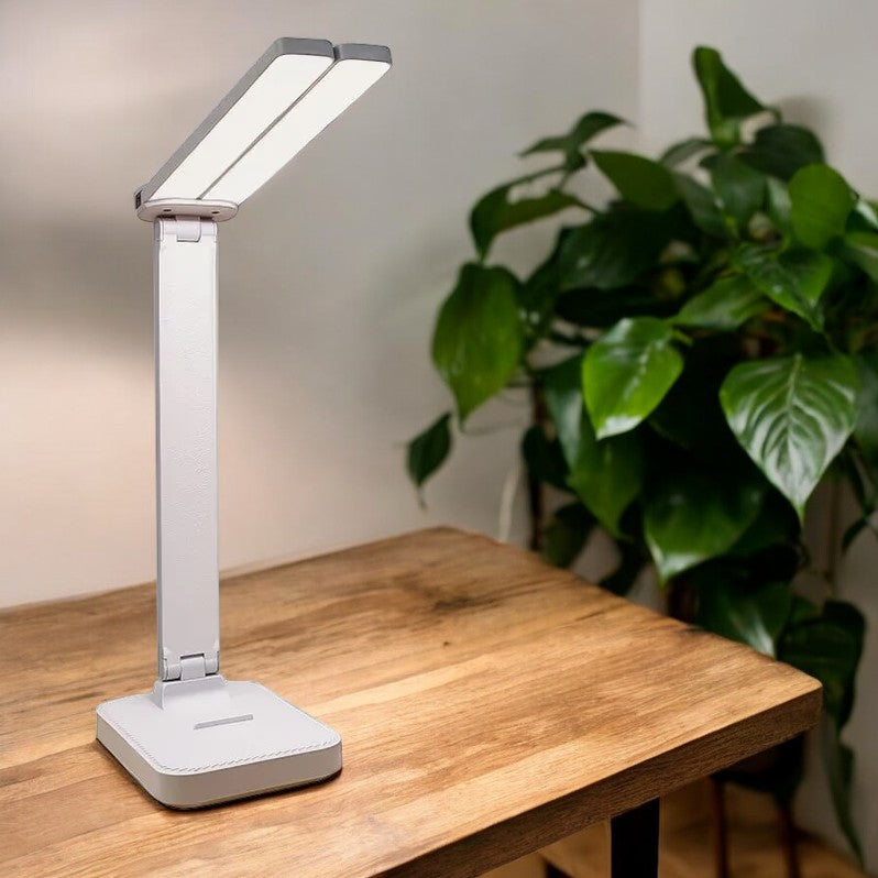 LED Table Lamp | Reading Light | USB Rechargeable. Dimmable & Touch-Controlled for Reading